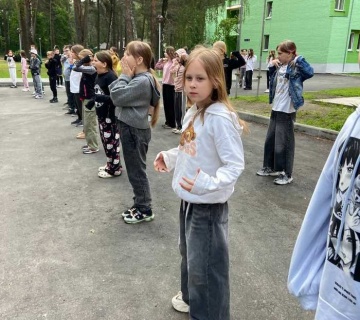 Международный фестиваль в лагере