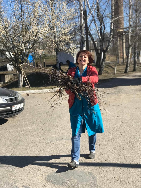 Субботник в Брестском котельном хозяйстве
